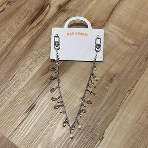 Anthropologie Silver Bag Charm